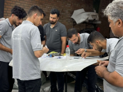 قبل و بعد صافکاری pdr